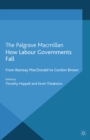 Image for How labour governments fall: from Ramsay Macdonald to Gordon Brown