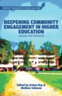 Image for Deepening community engagement in higher education: forging new pathways