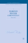 Image for A Harold Pinter chronology
