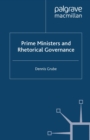Image for Prime Ministers and rhetorical governance