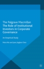 Image for The role of institutional investors in corporate governance: evidence from German companies