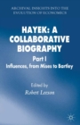 Image for Hayek.: (Influences from Mises to Bartley)