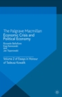 Image for Economic crisis and political economy: volume 2 of essays in honour of Tadeusz Kowalik