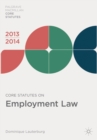 Image for Core Statutes on Employment Law
