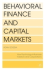 Image for Behavioral Finance and Capital Markets