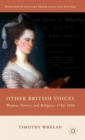 Image for Other British voices  : women, poetry, and religion, 1766-1840