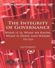 Image for The Integrity of Governance