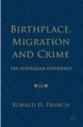 Image for Birthplace, Migration and Crime