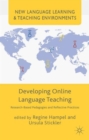Image for Developing Online Language Teaching