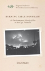 Image for Burning Table Mountain  : an environmental history of fire on the Cape Peninsula