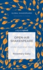 Image for Open-air Shakespeare  : under Australian skies