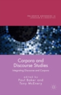 Image for Corpora and discourse studies: integrating discourse and corpora