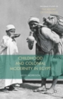 Image for Childhood and colonial modernity in Egypt