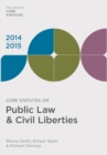 Image for Core Statutes on Public Law &amp; Civil Liberties 2014-15