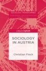 Image for Sociology in Austria