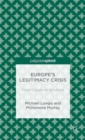 Image for Europe&#39;s legitimacy crisis  : from causes to solutions