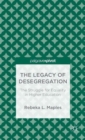Image for The legacy of desegregation  : the struggle for equality in higher education