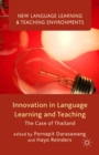 Image for Innovation in language learning and teaching: the case of Thailand