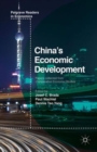 Image for China&#39;s economic development  : past and present