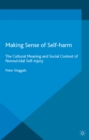 Image for Making sense of self-harm: the cultural meaning and social context of non-suicidal self-injury