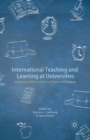 Image for International teaching and learning at universities: achieving equilibrium with local culture and pedagogy