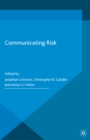 Image for Communicating risk