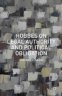 Image for Hobbes on legal authority and political obligation