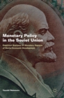 Image for Monetary policy in the Soviet Union