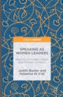 Image for Speaking as women leaders  : meetings in Middle Eastern and Western contexts