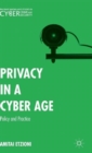 Image for Privacy in a cyber age  : policy and practice