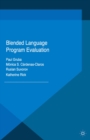 Image for Blended language program evaluation