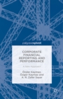 Image for Corporate financial reporting and performance: a new approach
