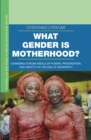 Image for What gender is motherhood?: changing Yoruba ideas of power, procreation, and identity in the age of modernity
