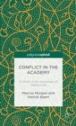 Image for Conflict in the academy  : a study in the sociology of intellectuals