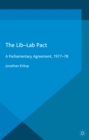 Image for Lib-Lab Pact: A Parliamentary Agreement, 1977-78