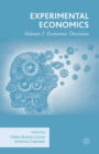 Image for Experimental economics.: (Economic decisions) : Volume I,