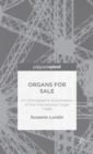 Image for Organs for sale  : an ethnographic examination of the international organ trade