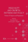 Image for Inequality and growth  : patterns and policyVolume 2,: regions and regularities
