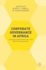 Image for Corporate governance in Africa  : assessing implementation and ethical perspectives