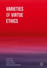 Image for Varieties of virtue ethics