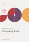 Image for Core statutes on company law 2016-17