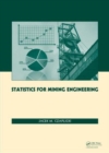 Image for Statistics for Mining Engineering