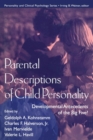 Image for Parental Descriptions of Child Personality
