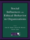 Image for Social Influences on Ethical Behavior in Organizations