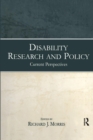 Image for Disability Research and Policy