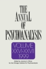 Image for The Annual of Psychoanalysis, V. 26/27