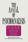 Image for The Annual of Psychoanalysis, V. 28