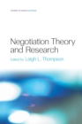 Image for Negotiation Theory and Research