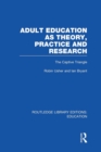 Image for Adult Education as Theory, Practice and Research