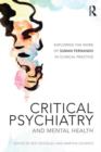 Image for Critical Psychiatry and Mental Health